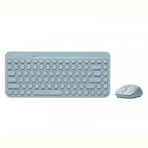 Комплект (клавиатура, мышь) беспроводной A4Tech Fstyler FG3200 Air Blue