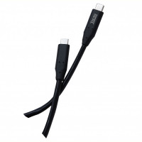Кабель Tecro (TCC-3.0-0100BK) USB-USB Type-C, 1 м, черный