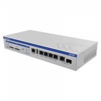 Беспроводной маршрутизатор Teltonika RUTXR1 (RUTXR1000000) (industrial, AC1200, BLE, 1xSFP, 1xGE WAN, 4xGE LAN, 1xConsole, 2xSIM, 4G/LTE.Cat6, Агрегация, USB, MODBUS, 2x4 pin DC, IP30, ALU Case, RMS, CLI, IoT, монтаж в стойку,  2xSMA для LTE, 2xRP-SMA для