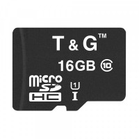 Карта памяти MicroSDHC  16GB UHS-I Class 10 T&G (TG-16GBSD10U1-00)