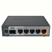 Маршрутизатор MikroTik RouterBOARD RB760iGS hEX S (1xGE WAN, 4xGE LAN, 1xSFP, PoE in, PoE out)