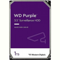 Накопитель HDD SATA 1.0TB WD Purple 5400rpm 64MB (WD11PURZ)