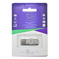 Флеш-накопитель USB 8GB T&G 103 Metal Series Silver (TG103-8G)