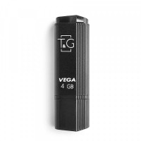 Флеш-накопитель USB 4GB T&G 121 Vega Series Black (TG121-4GBBK)