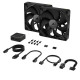 Вентилятор Corsair iCUE Link RX140 PWM Dual Pack (CO-9051012-WW), 140x140x25мм, 4-pin, черный
