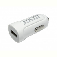 Автомобильное зарядное устройство Tecro (1USBх2.1A) White (TCR-0121AW)