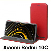 Чeхол-книжка BeCover Exclusive для Xiaomi Redmi 10C Burgundy Red (707948)