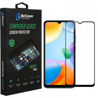Защитное стекло BeCover для Xiaomi Poco C40 Black (708170)