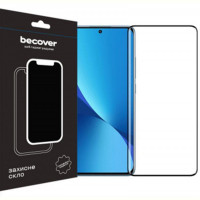Защитное стекло BeCover для Xiaomi Redmi 12 Black (709610)