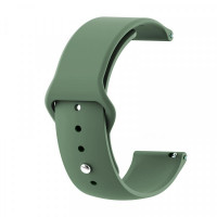 Силиконовый ремешок BeCover для Samsung Galaxy Watch 46mm/Watch 3 45mm/Gear S3 Classic/Gear S3 Frontier Pine-Green (706322)