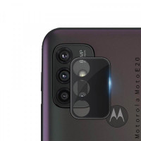 Защитное стекло BeCover для камеры на Motorola Moto E20 Black (707033)