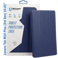 Чехол-книжка BeCover Soft Edge для Lenovo Tab M10 Plus TB-125F (3rd Gen) 10.61" Deep Blue (708367)