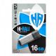 Флеш-накопитель USB 16GB Hi-Rali Stark Series Silver (HI-16GBSTSL)