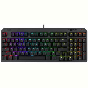 Клавиатура Asus TUF Gaming K3 Gen II Opti-Mech RGB 97key Switches ABS Black (90MP0390-BKMA00)