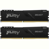 Модуль памяти DDR4 2x4GB/3200 Kingston Fury Beast Black (KF432C16BBK2/8)