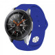 Силиконовый ремешок BeCover для Xiaomi iMi KW66/Mi Watch Color/Haylou LS01/Watch S1 Active Dark-Blue (706354)