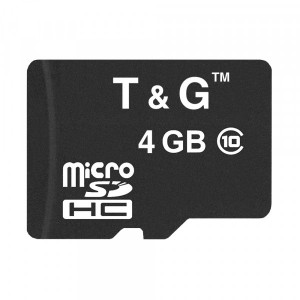 Карта памяти MicroSDHC    4GB Class 10 T&G (TG-4GBSDCL10-00)