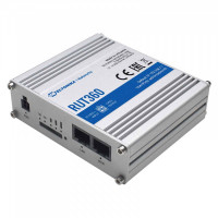 Беспроводной маршрутизатор Teltonika RUT360 (RUT360000000) (industrial, N300, 1xFE WAN, 1xFE LAN, 1xSIM, 4G/LTE.Cat6, MODBUS, 4 pin DC, IP30, ALU Case, RMS, CLI, IoT, монтаж DIN rail, 2xSMA для LTE, 2xRP-SMA для WiFi)