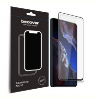 Защитное стекло BeCover для Xiaomi Poco F5 Pro Black (709744)