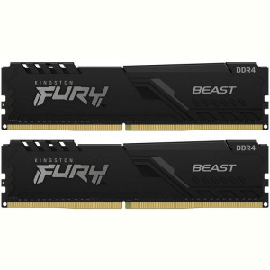 Модуль памяти DDR4 2x16GB/2666 Kingston Fury Beast Black (KF426C16BB1K2/32)