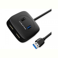 Концентратор USB Cabletime 4-Ports, USB3.0 + USB2.0 + Micro B с питанием (CB43B)