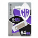 Флеш-накопитель USB 64GB Hi-Rali Shuttle Series Silver (HI-64GBSHSL)