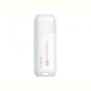 Флеш-накопитель USB 64GB Team C173 Pearl White (TC17364GW01)