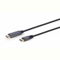 Кабель Cablexpert DisplayPort - HDMI (M/M), 1.8 м, Black (CC-DP-HDMI-4K-6)