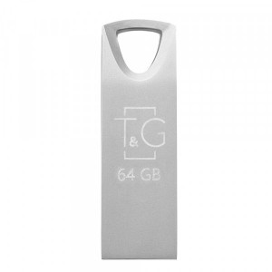 Флеш-накопитель USB 64GB T&G 117 Metal Series Silver (TG117SL-64G)