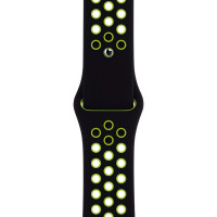 Ремешок для Apple Watch 38/40/41 mm Nike Sport Band Black/Green