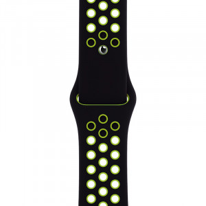 Ремешок для Apple Watch 38/40/41 mm Nike Sport Band Black/Green