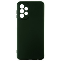 Чехол силиконовый для Samsung A23 Dark Green