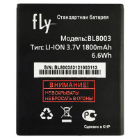 Аккумулятор  FLY iQ4491, BL8003 (1800 mAh)