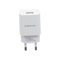 Сетевое зарядное устройство Borofone BA20A, Cable Micro, 2.1A, White