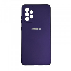 Чехол силиконовый для Samsung A72 Purple