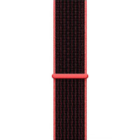 Ремешок для Apple Watch 38/40/41 mm Sport Loop Nike Black/Red