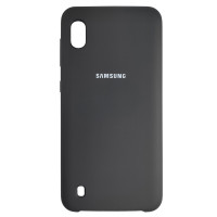 Чехол силиконовый для Samsung A10 Black (18)