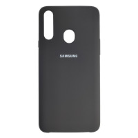 Чехол силиконовый для Samsung A20s Black