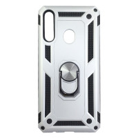 Чехол Armor Magnetic Case Samsung A20s Silver