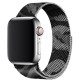 Ремешок для Apple Watch 38/40/41 mm Milanese Camo Silver Код: 389815-11