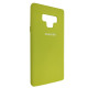 Чехол силиконовый для Samsung Note 9 Sun Yellow (43)