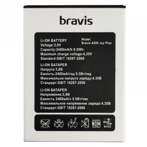 Аккумулятор  Bravis A505 Joy Plus (2400 mAh)