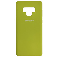 Чохол Silicone Case for Samsung Note 9 Sun Yellow (43)