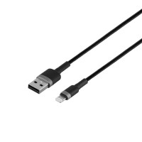 Кабель Baseus Cafule Cable, Lightning, 2A, 3m, Gray-Black