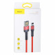 Кабель Baseus Cafule Cable (special edition) Lightning 1m, 2.4A, Red