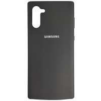 Чехол силиконовый для Samsung Note 10 Black (18)