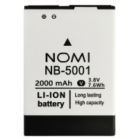 Аккумулятор  Nomi i5001 Evo M3, NB-5001 (2000 mAh)