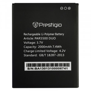 Аккумулятор  Prestigio MultiPhone РАР 5500, РАР5500 (2000 mAh)