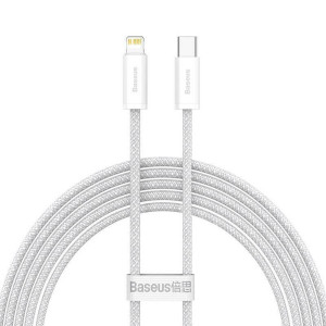 Кабель Baseus Dynamic Series Fast Charging Data Cable Type-C to Lightning 20W 1m White Код: 403047-11