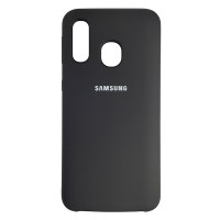 Чехол силиконовый для Samsung A30 Black